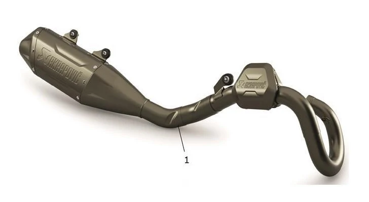 Triumph Akrapovic Exhaust A9601345