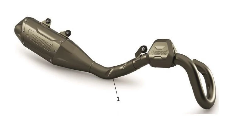 Triumph Akrapovic Silencer A9601353