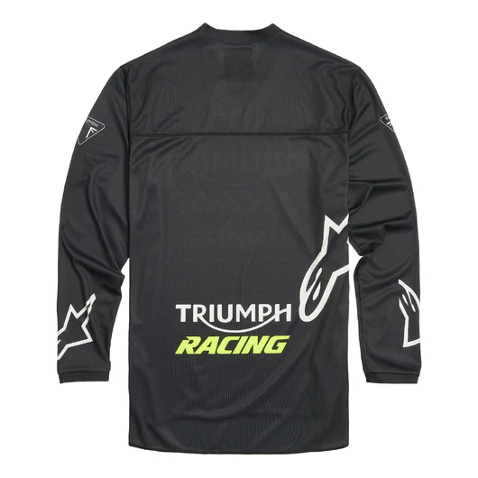 Triumph Alpinestars Racer Graphite MX Jersey - Image 2