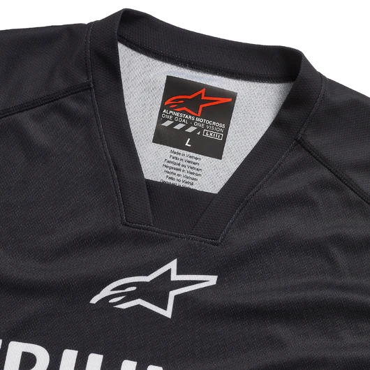 Triumph Alpinestars Racer Graphite MX Jersey - Image 3