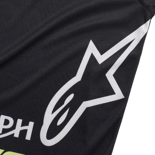 Triumph Alpinestars Racer Graphite MX Jersey - Image 4