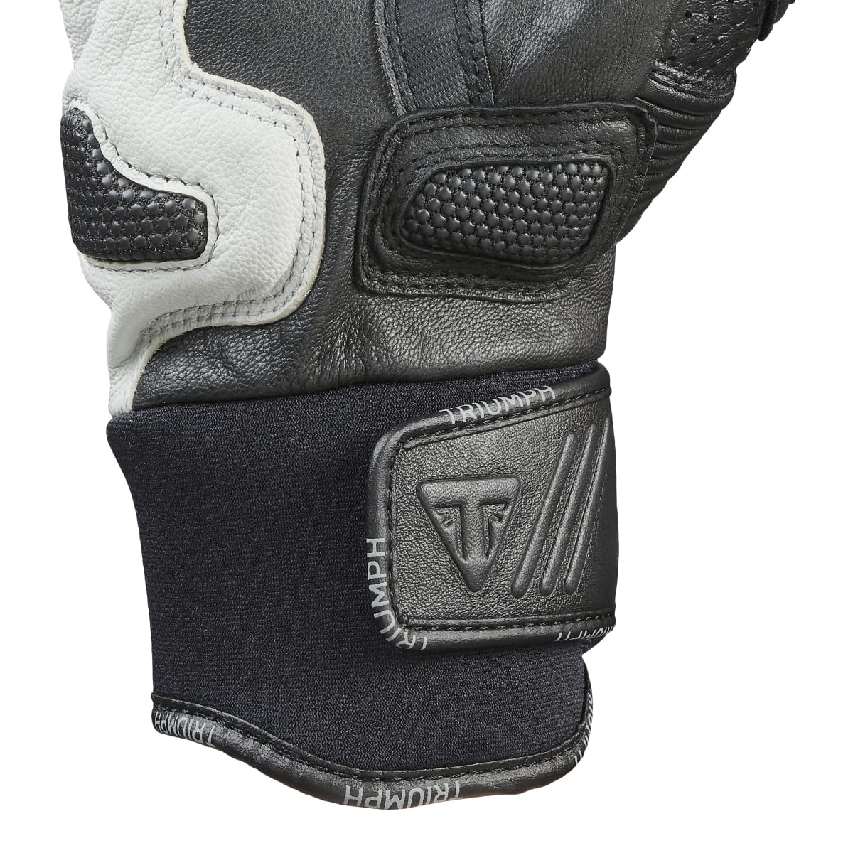 Triumph Bullet Gloves Black & Grey - Image 4