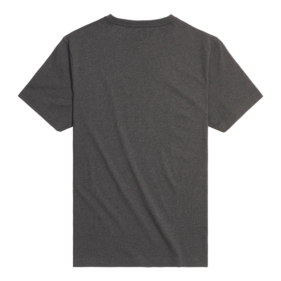 Triumph Mens Cartmel Black Marl & Black T Shirt - Image 3