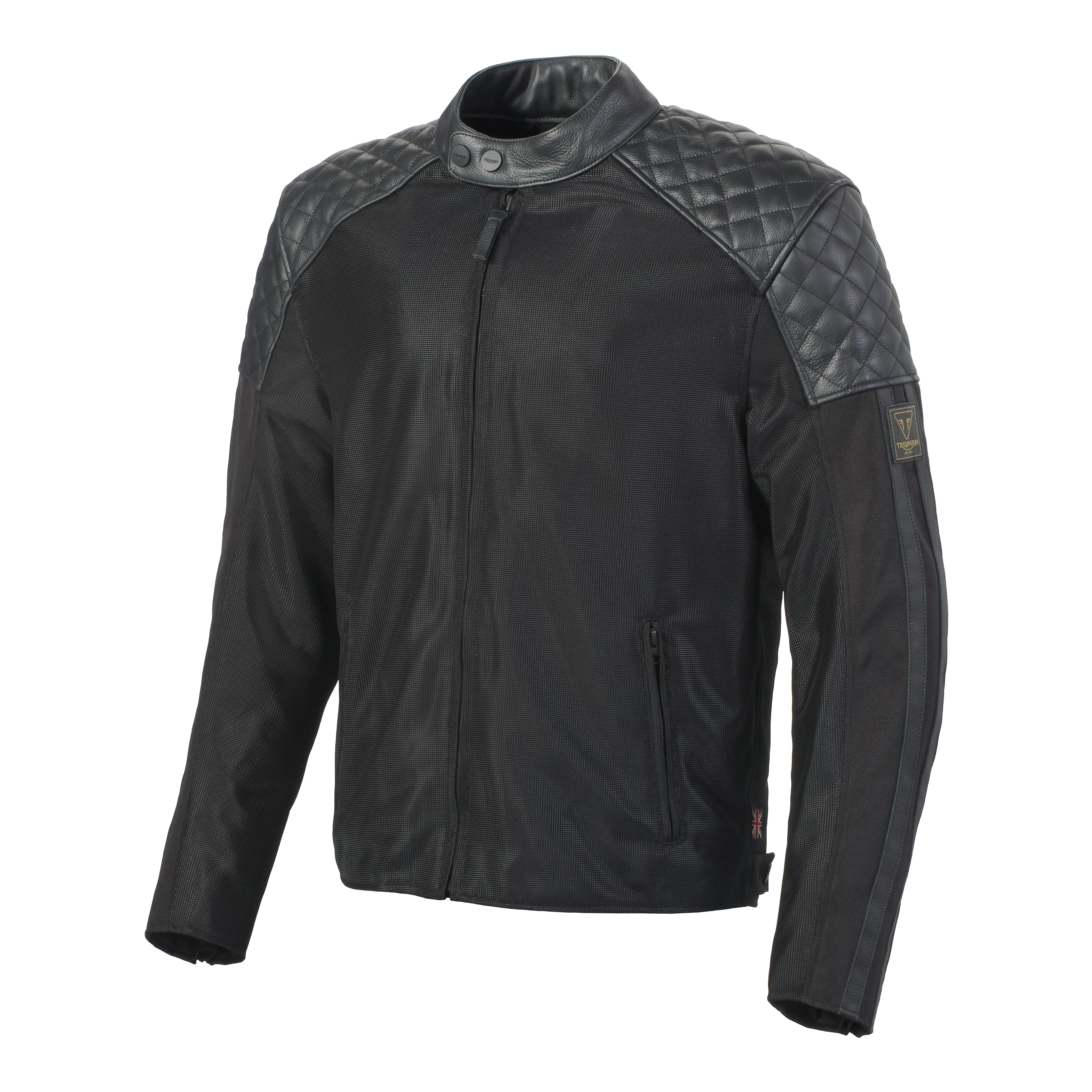Triumph Mens Braddan Mesh 2 Jacket Black - Image 2
