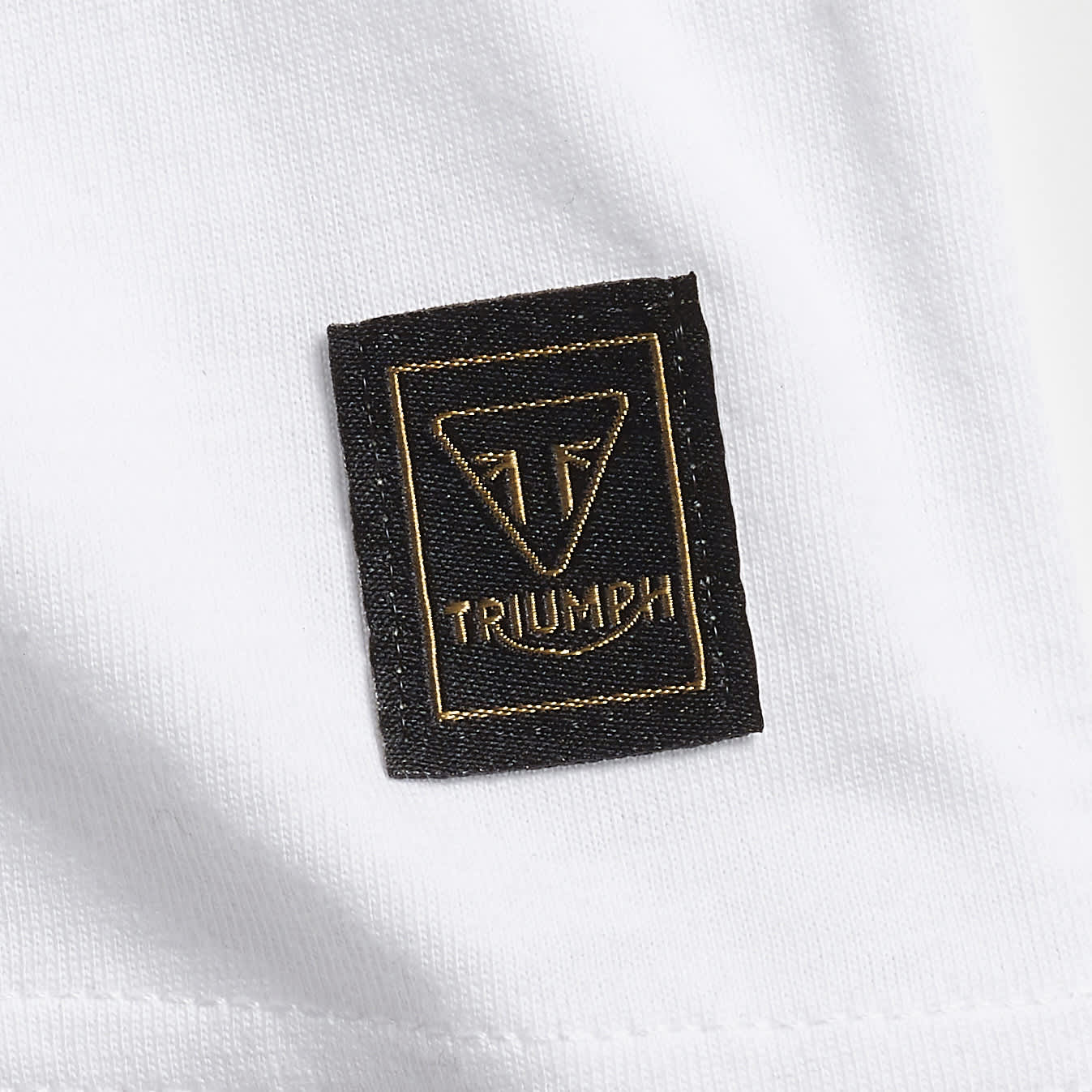 Triumph Mens Cartmel White & Black T Shirt - Image 3