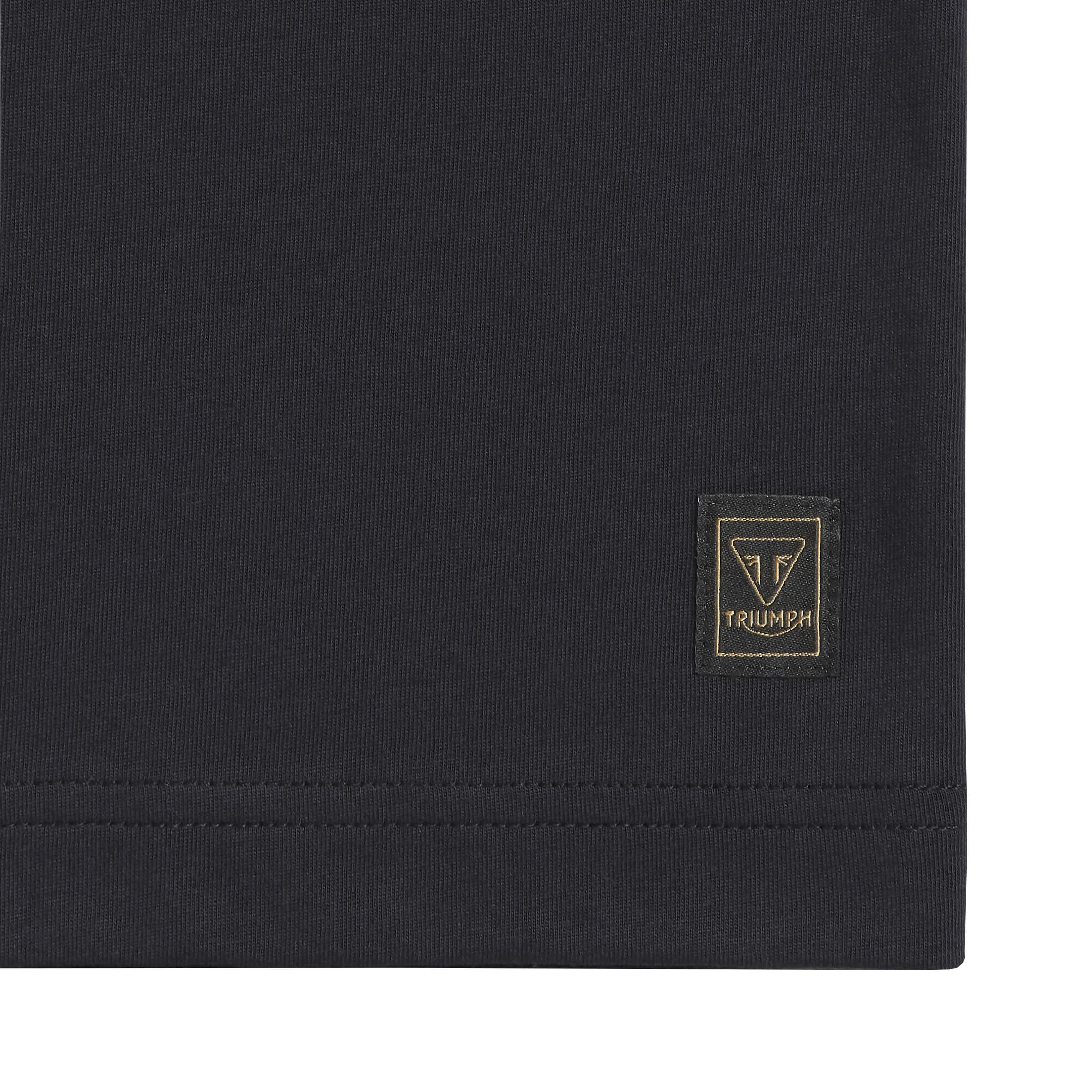 Triumph Mens Good Vibes Black T Shirt - Image 5